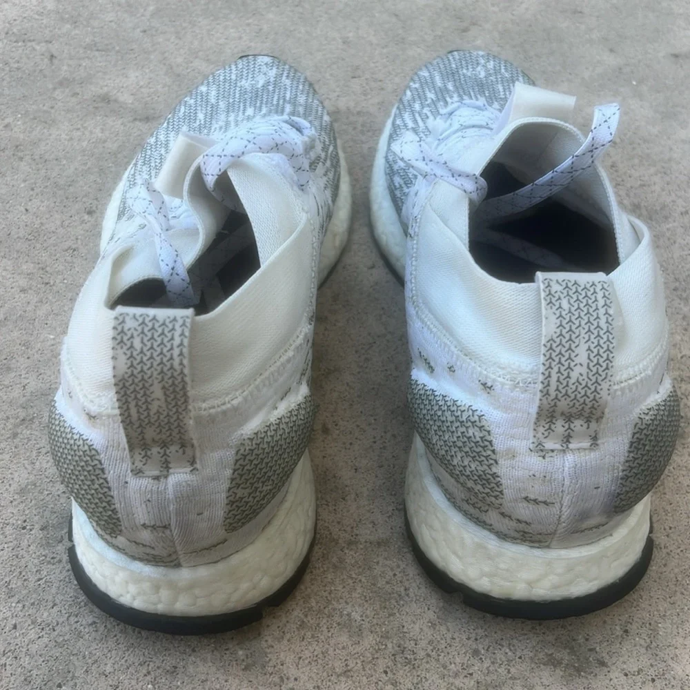 Adidas PureBoost RBL 'Raw White Grey' Men's Sneakers Size 10.5